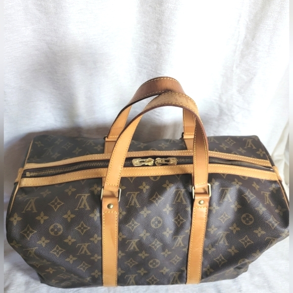Auth💞Louis Vuitton Sac Souple 45 Monogram Coated Canvas Travel Bag - Picture 2 of 14